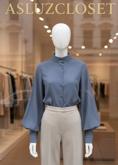 The Vintage Bell-Shaped Blouse