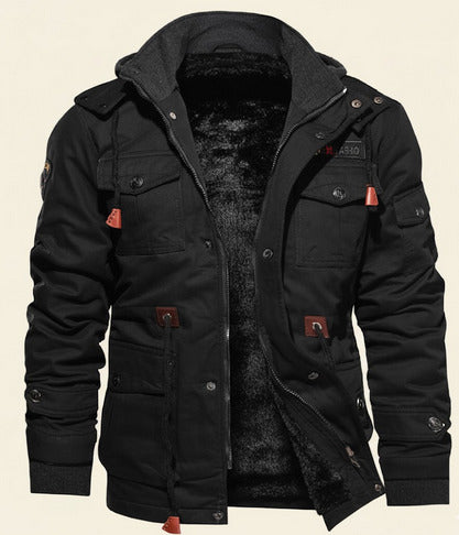 Jacket town to trail - Warm utility Jacket - Fleece faux - smart casual winter - men´s field jacket