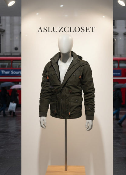 Jacket town to trail - Warm utility Jacket - Fleece faux - smart casual winter - men´s field jacket