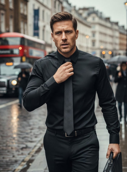 The choice one - Men's Muscle Fit Stretch Shirt