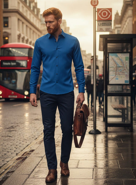 The choice one - Men's Muscle Fit Stretch Shirt