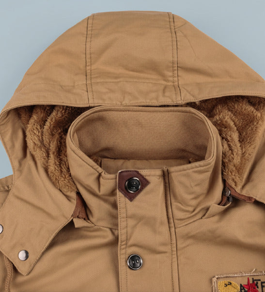 Jacket town to trail - Warm utility Jacket - Fleece faux - smart casual winter - men´s field jacket