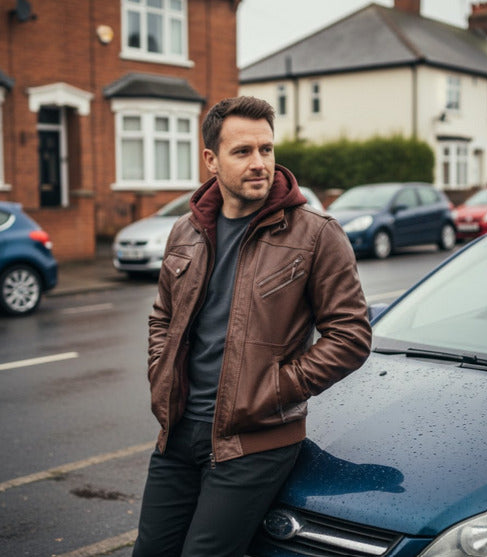 The Basic Leather Jacket -  The basics of every man's wardrobe